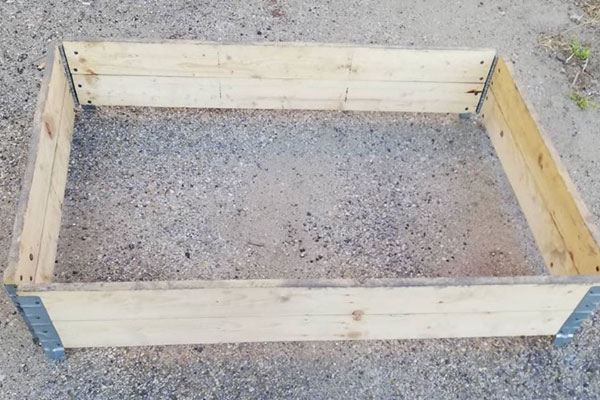 Pallet wooden extension